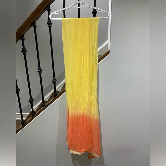 Yellow & Orange Sharara - Picture 8 of 10